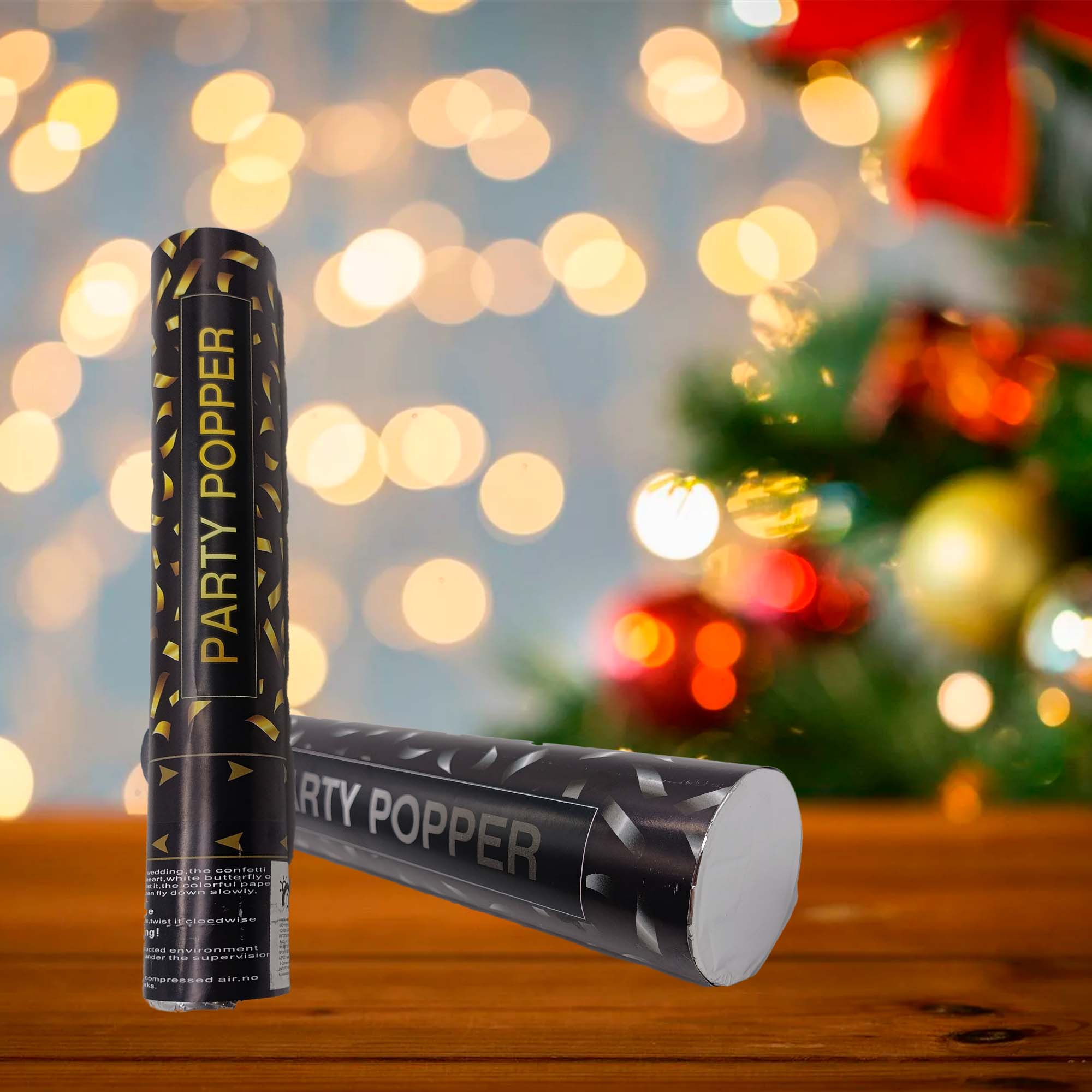 Хлопушка пневматическая Весёлый праздник 25см  РД18034