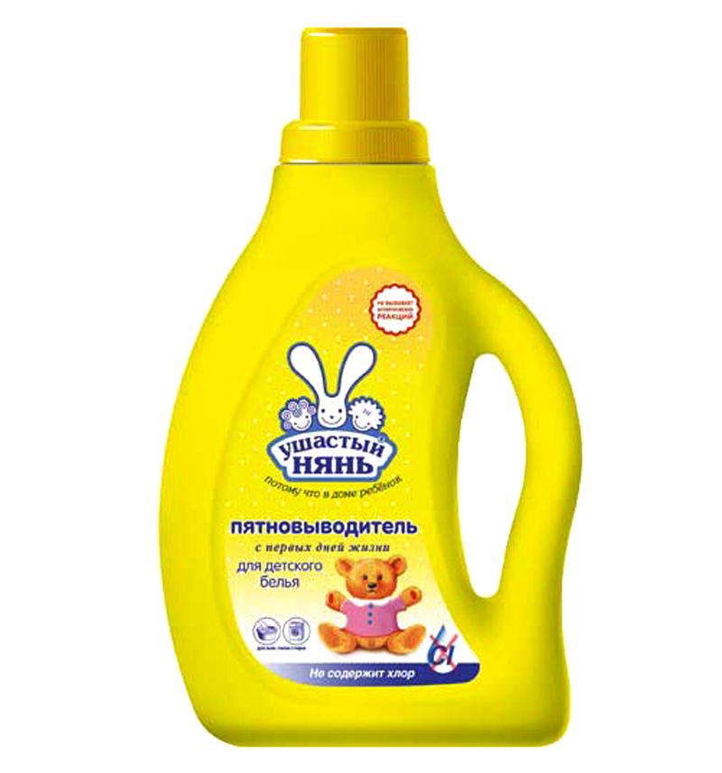 Пятновыводитель 750мл Ушастый нянь жидкий