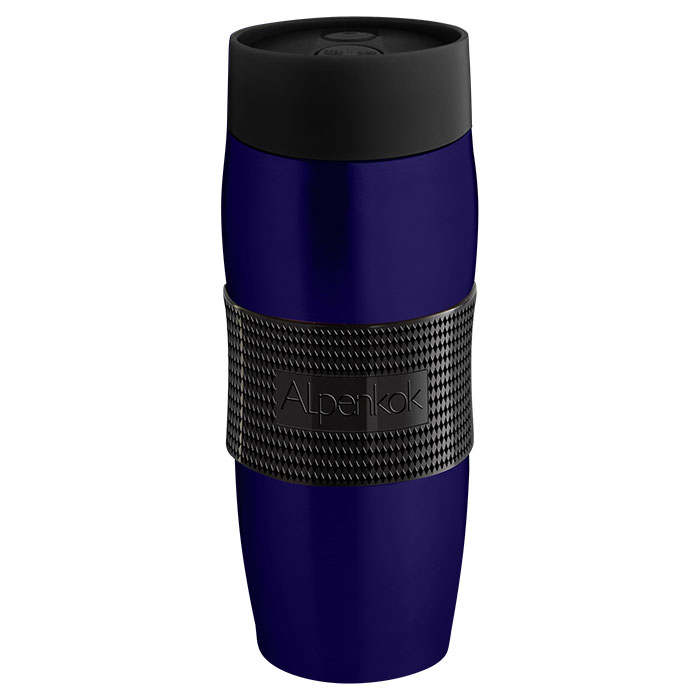 Термокружка 0,4л  вакуумная Alpenkok НЕРЖ.  AK-04036A  фиолетовый