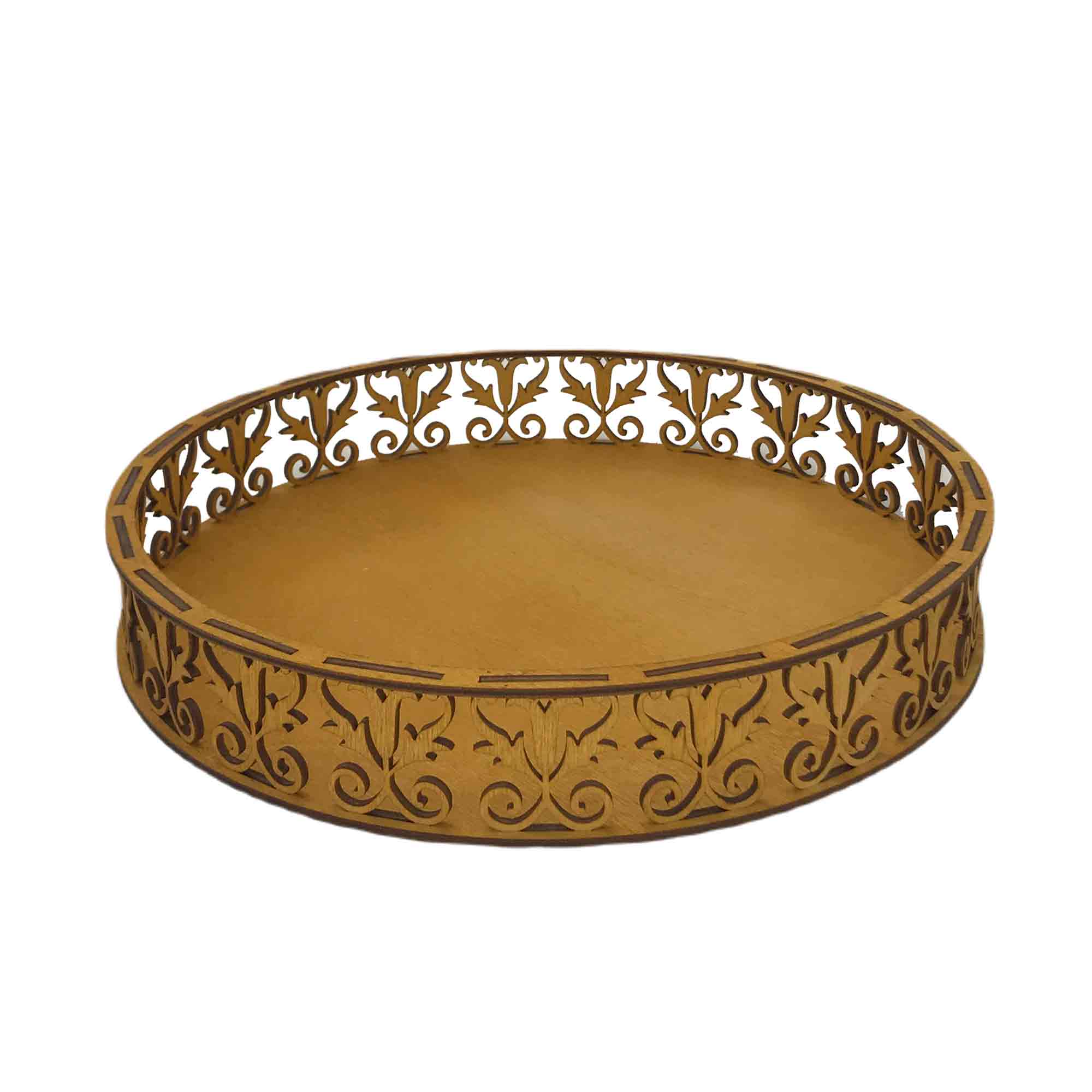 Конфетница d 300мм ДомВуд Экошпон Ф106/Д106 Конфетница d 300мм ДомВуд Экошпон Ф106/Д106