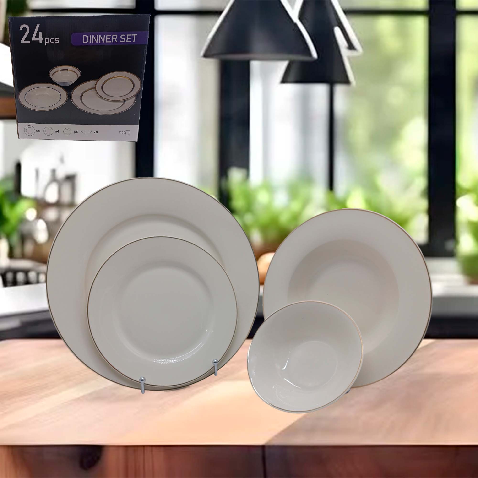 Сервиз столовый 24пр РД19857