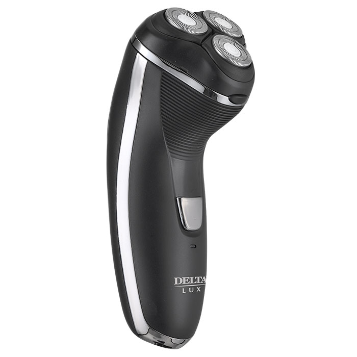 Бритва электрическая DELTA LUX DL-0725  черный: 3 Вт, аккум. 2,4 В