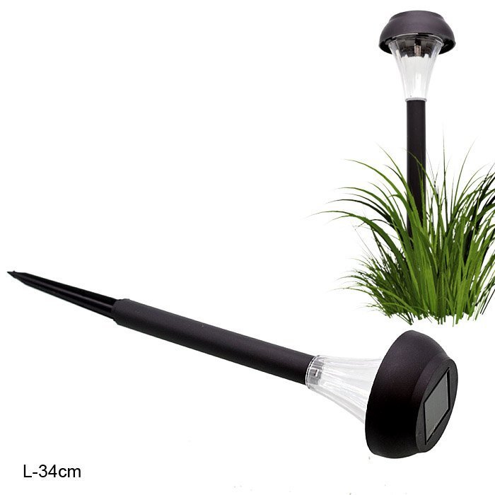 Светильник садовый на солнечных батареях 34см YX1024