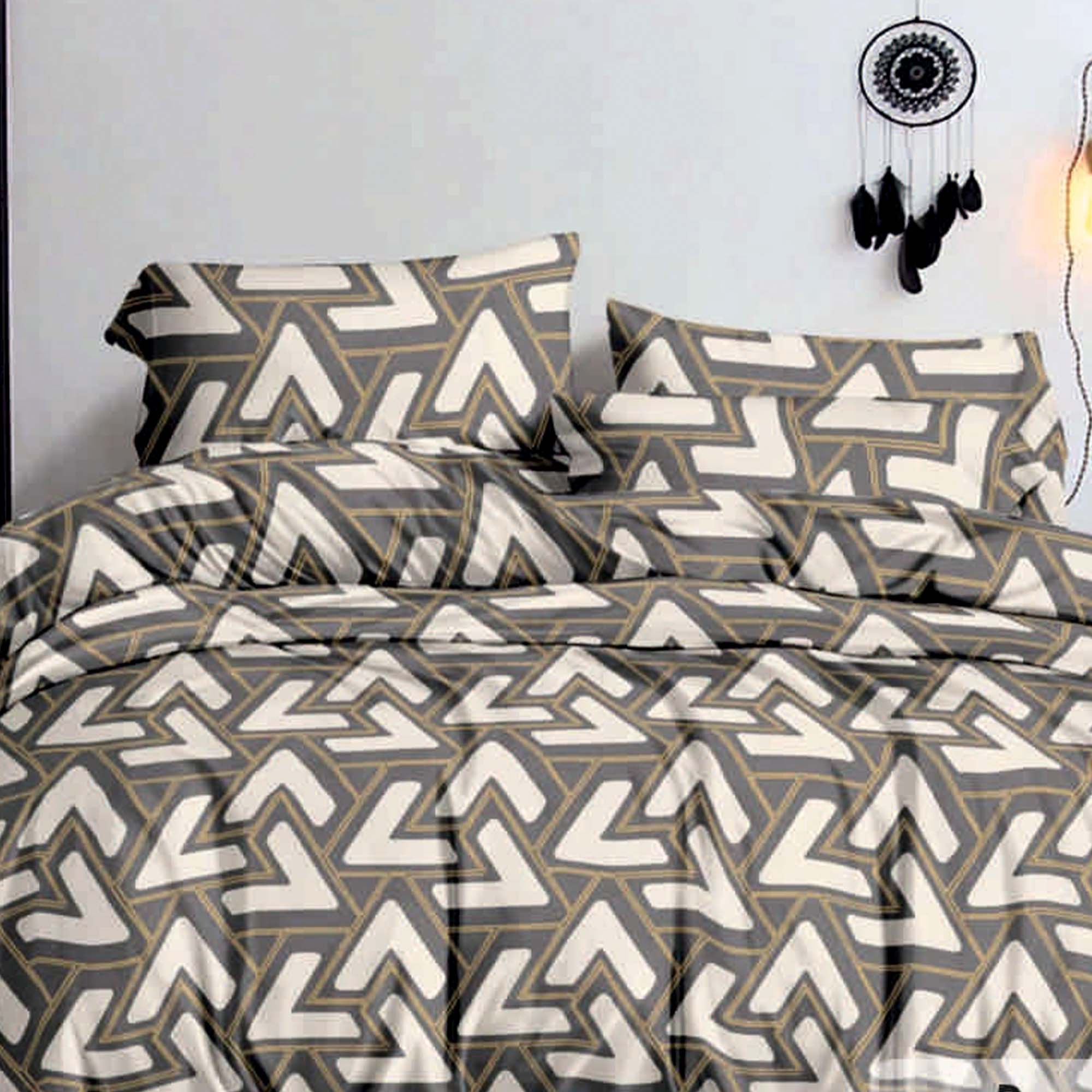 Комплект постельного белья 2,0 (70*70) ДомВелл Комфорт полисатин-80 4201 Вилора