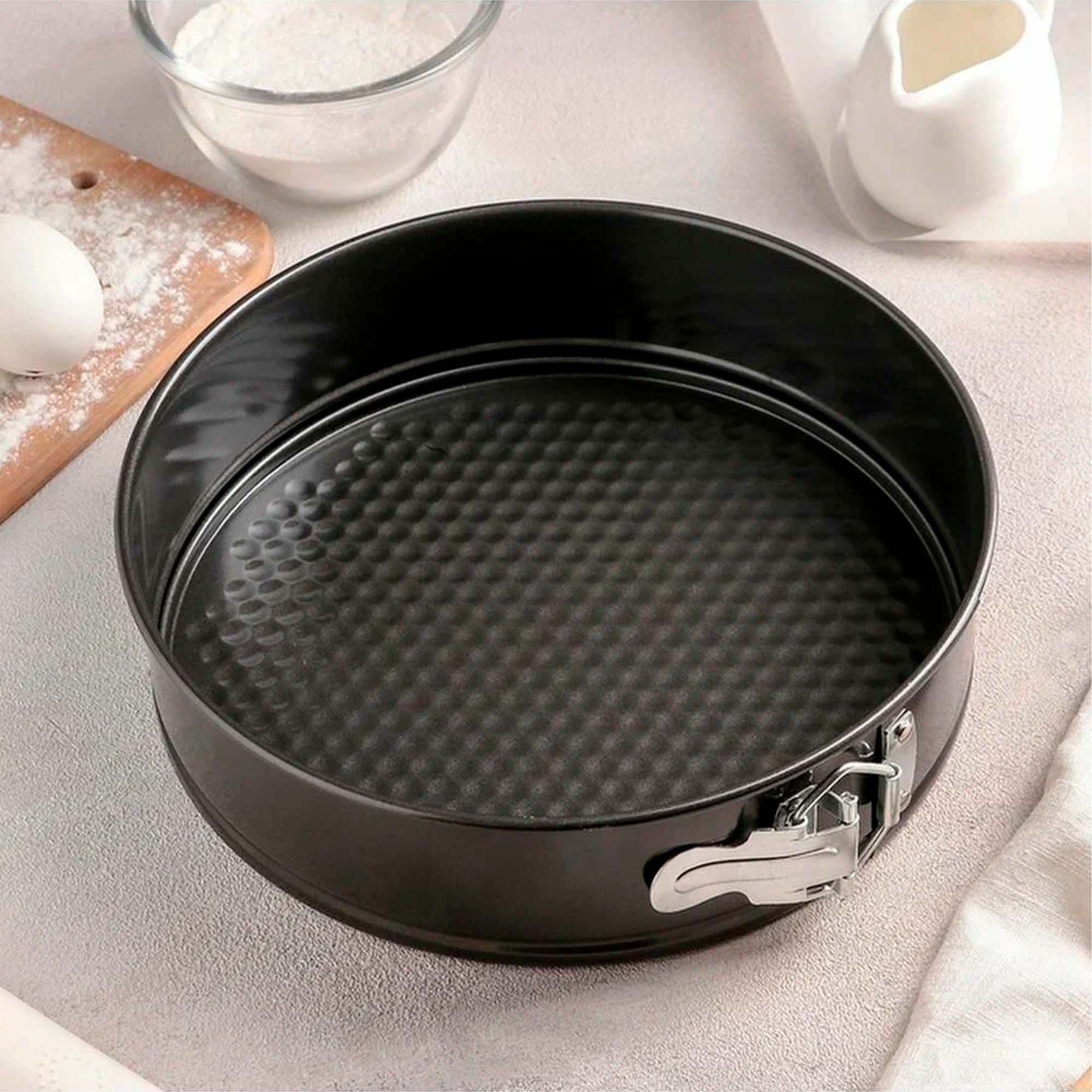 Форма для выпечки разъемная d=24см, высота 5,5см, толщина 1,5мм РД85691