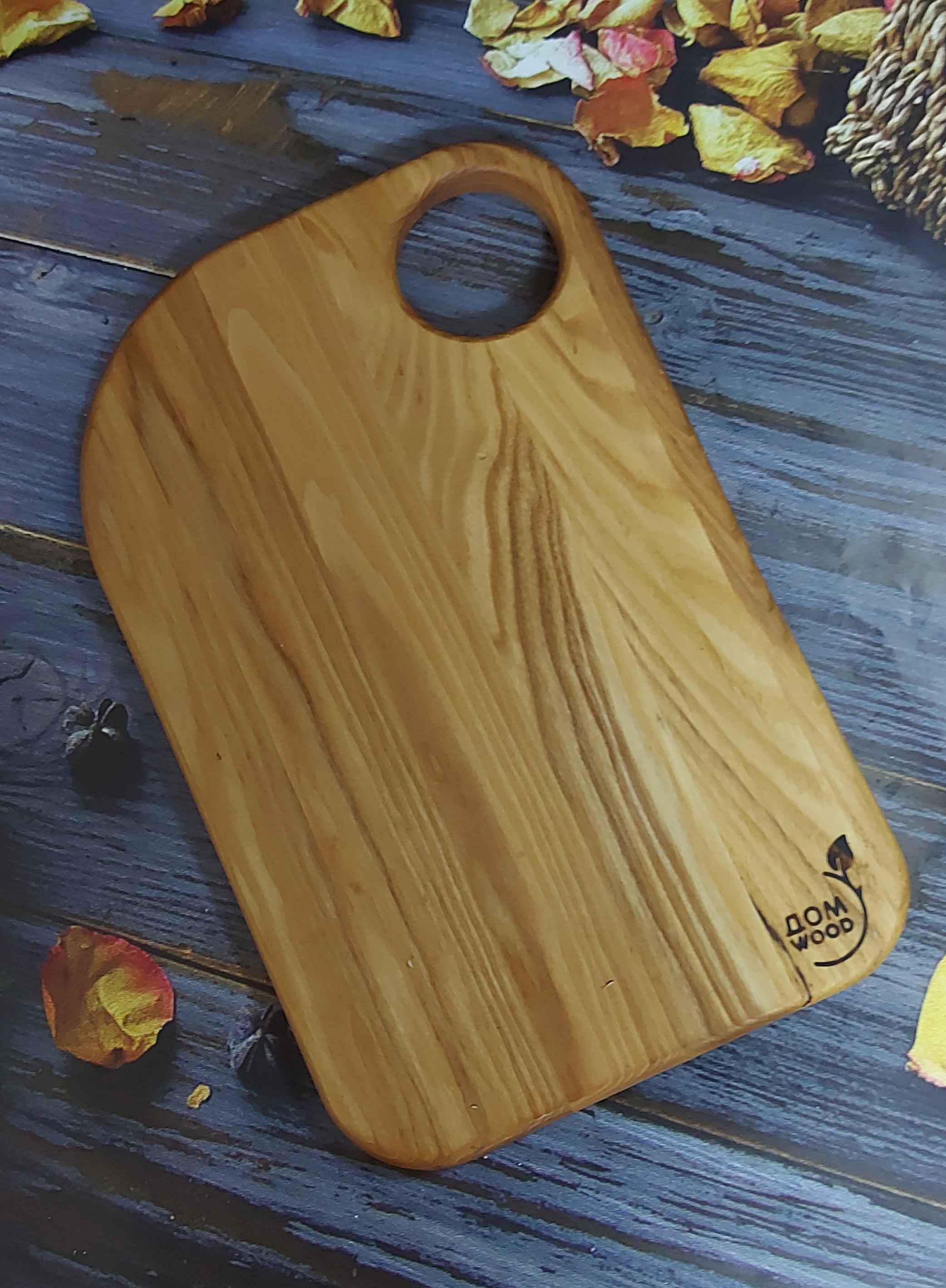 Доска разделочная 25х17х2см ДомВуд Ясень Я282