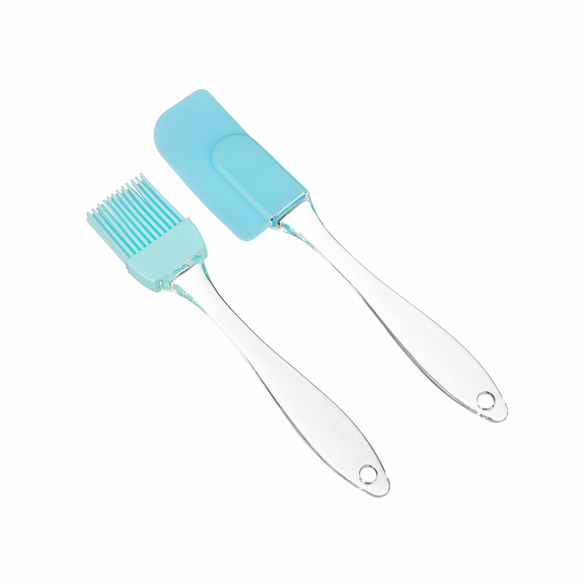 Набор кулинарный силиконовый 2 пр.,  кисточка 18см,  лопатка 18см  РД 51257