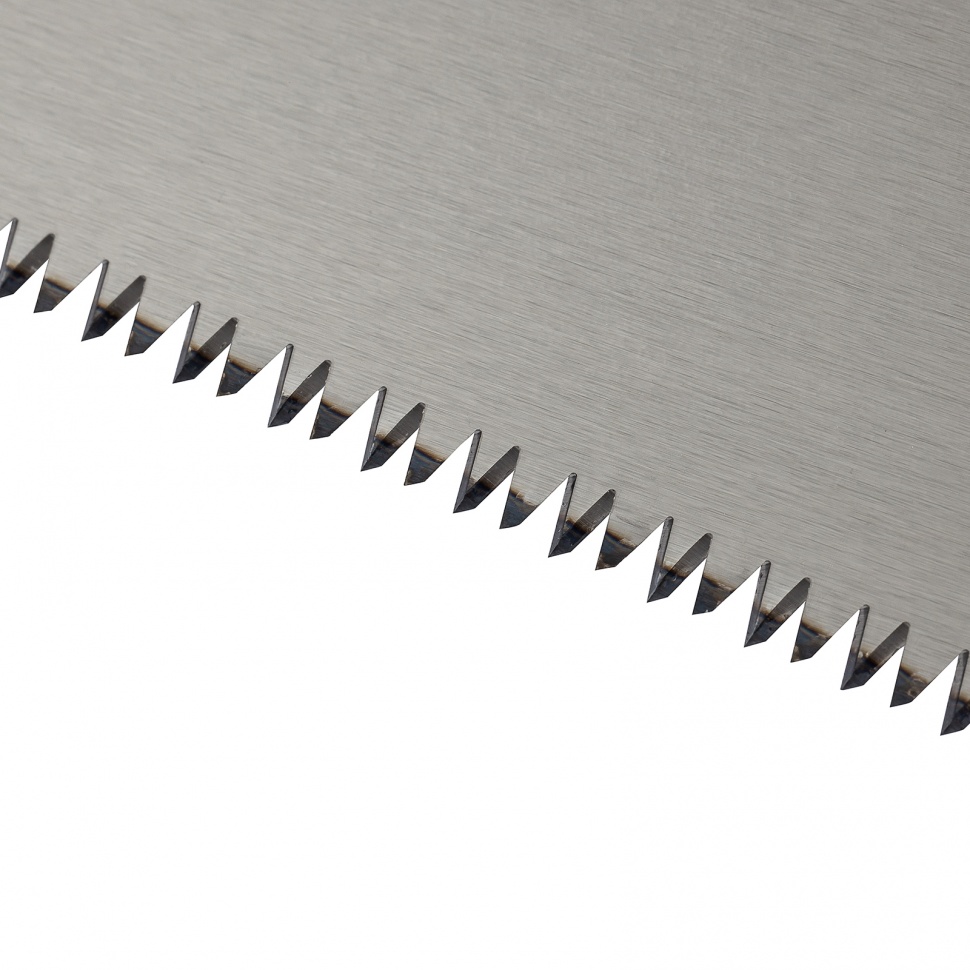 Ножовка по дереву, 450мм, 9 TPI, зуб 3D, металлопластиковая рукоятка Denzel