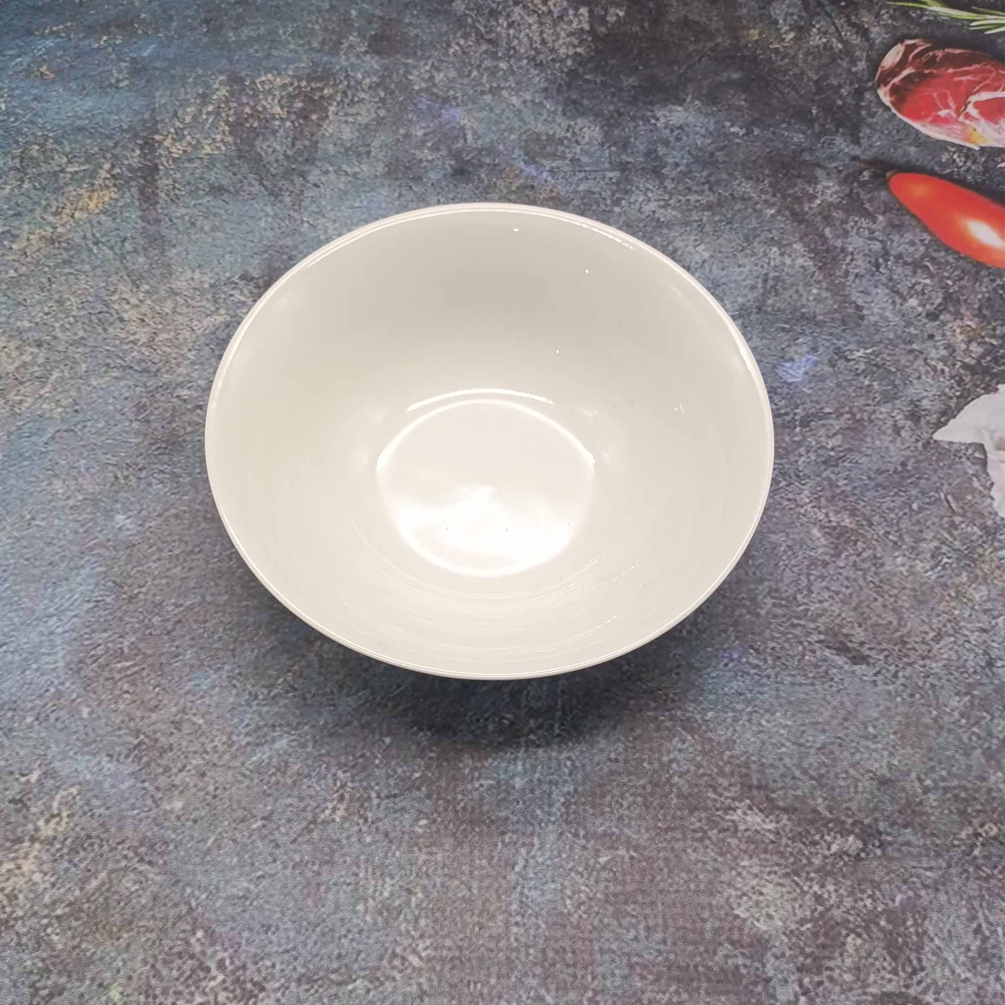 Миска 17,5см круглая, белая РД85080