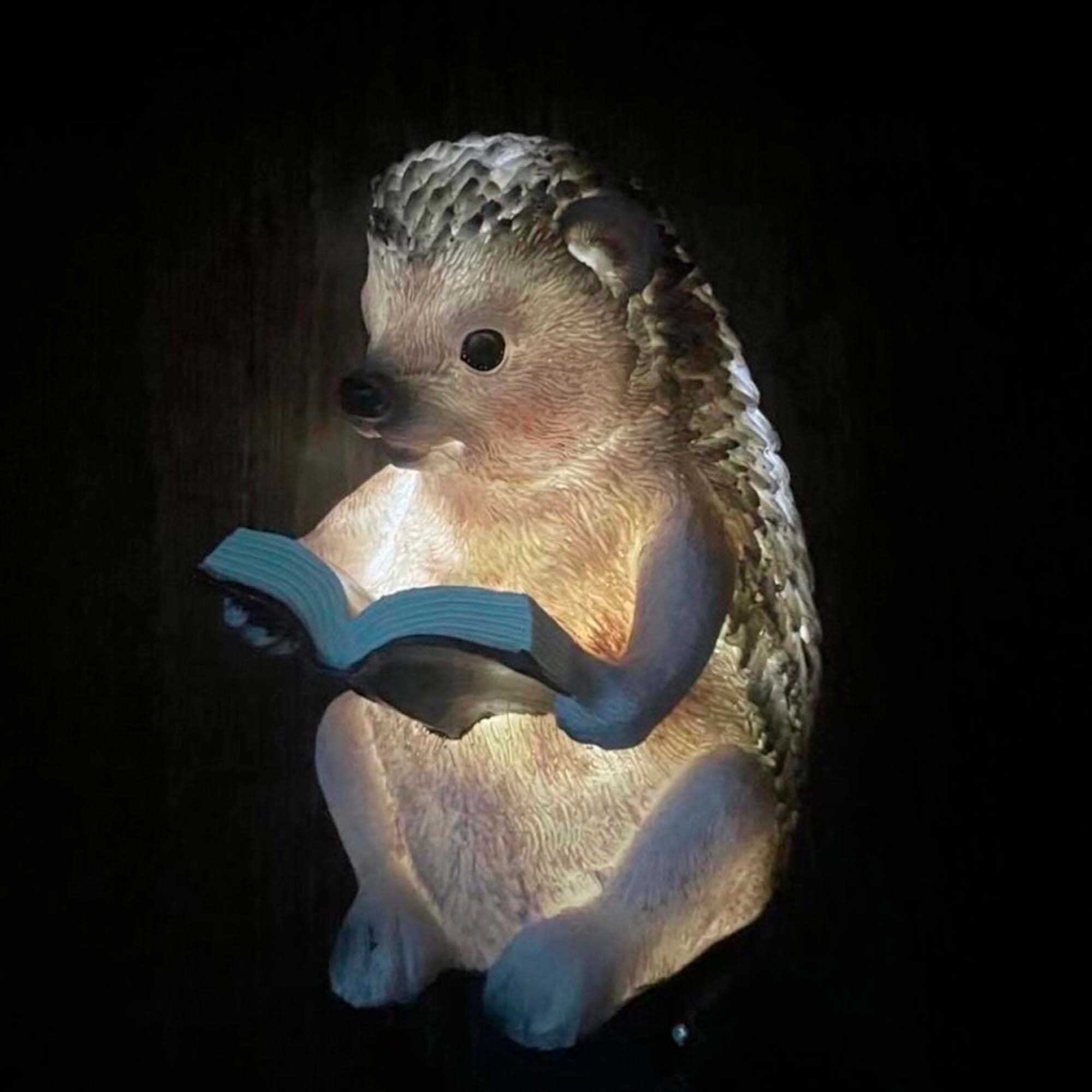 Светильник садовый на солнечной батарее Ёжик