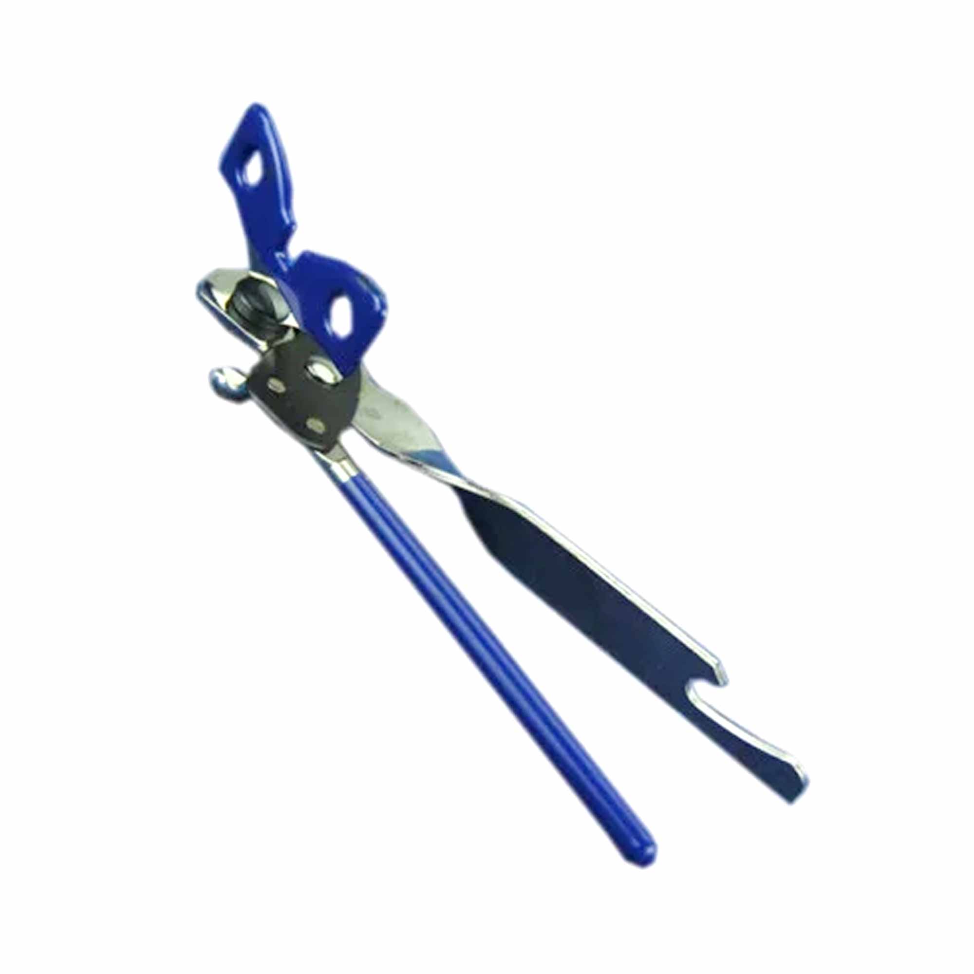 Нож консервный октрывалка Бабочка синие/нерж ручки  РД47465