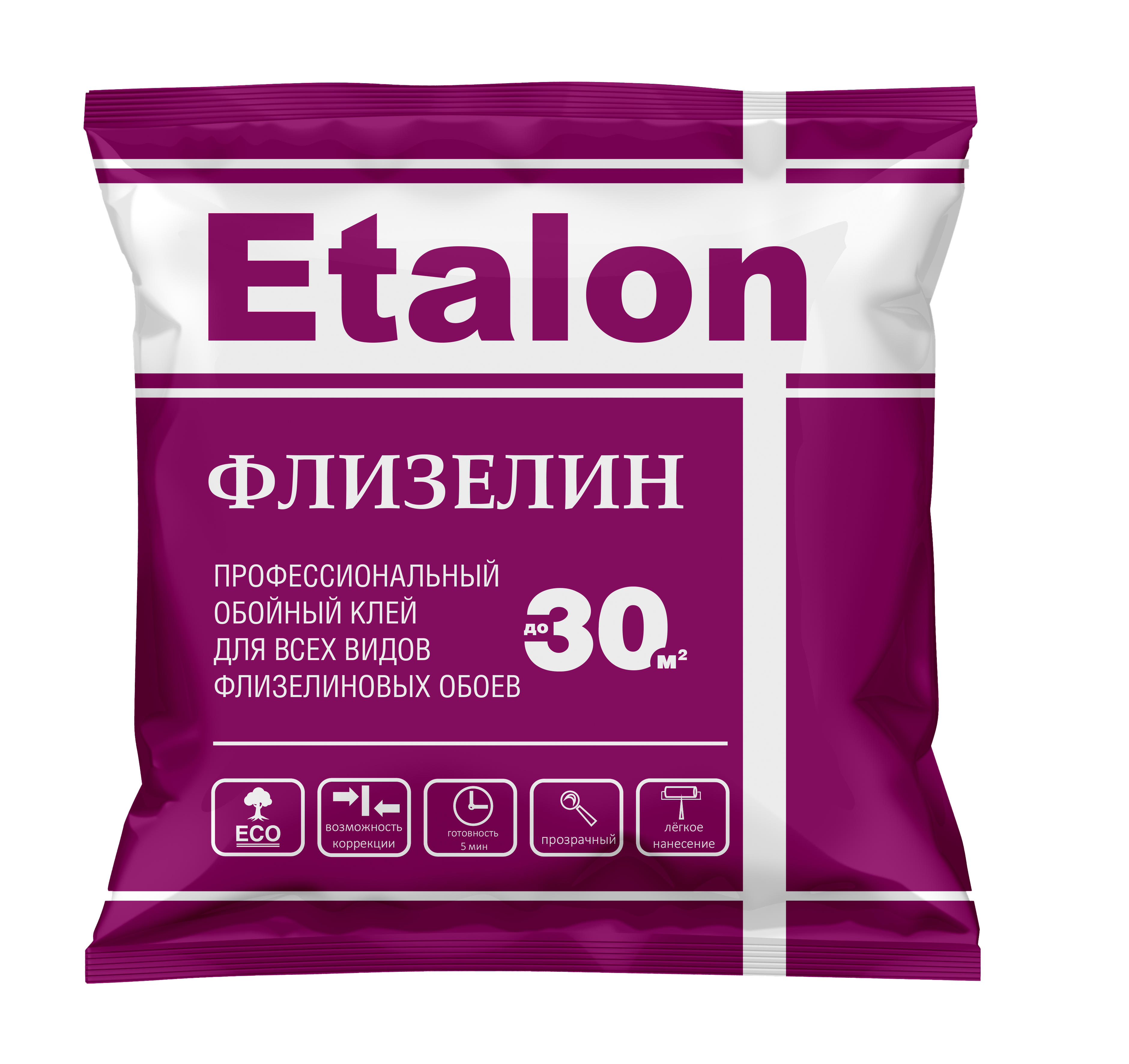 Клей для флизелиновых обоев 200гр Etalon standart с добавлением ПВА м/у Клей для флизелиновых обоев 200гр Etalon standart с добавлением ПВА м/у