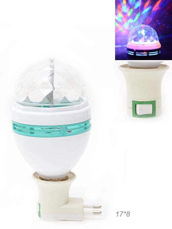 Световой прибор «Хрустальный шар» М7, свечение мульти