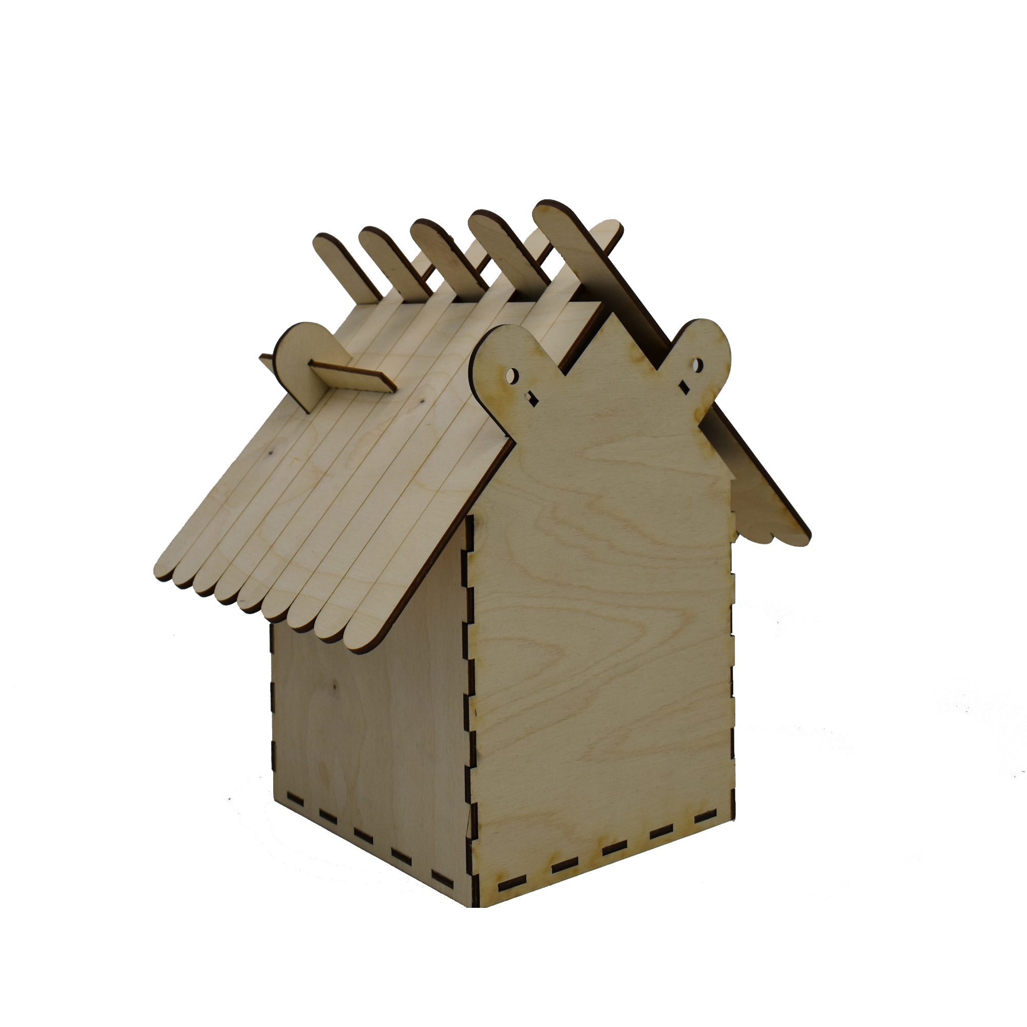 Скворечник 18х23х25см ДомВуд Экошпон Ф166/Д166