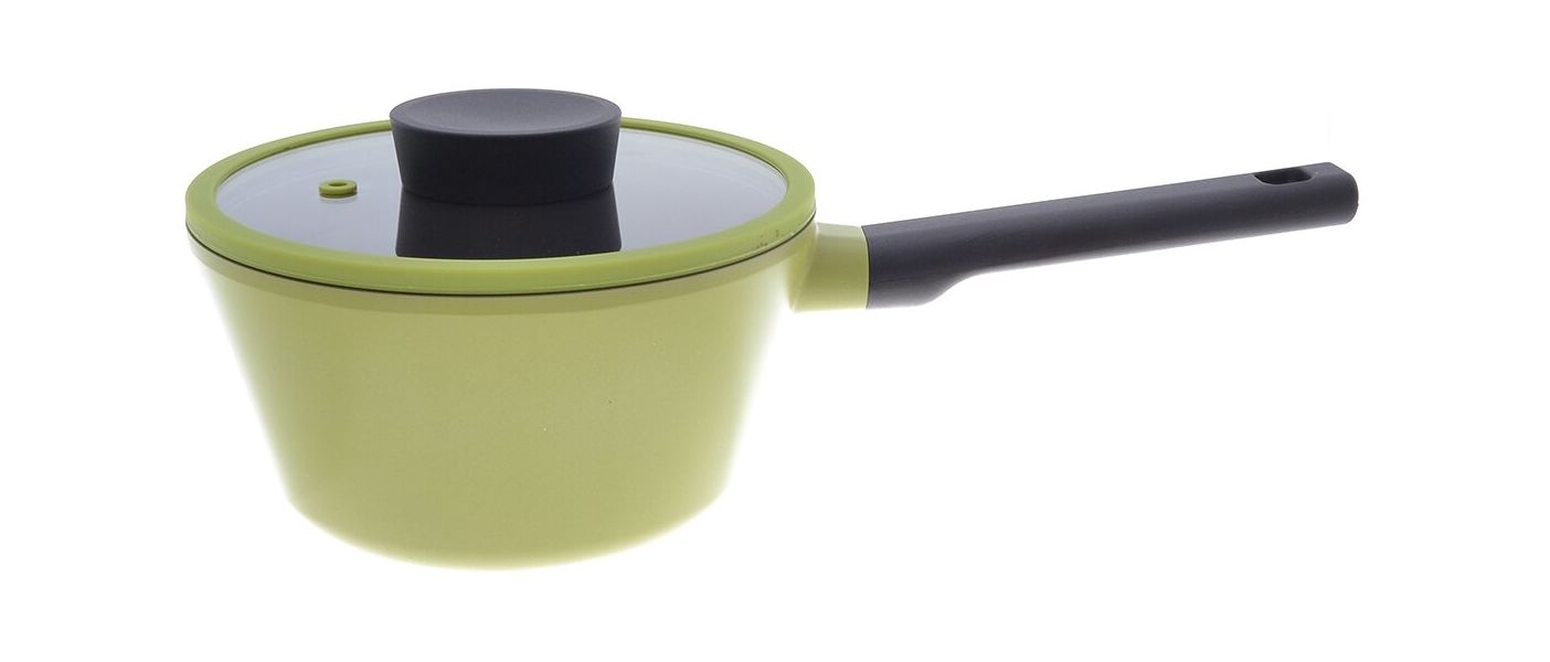 Ковш 1,7л 18см с крышкой Neoflam Vulcan индукция