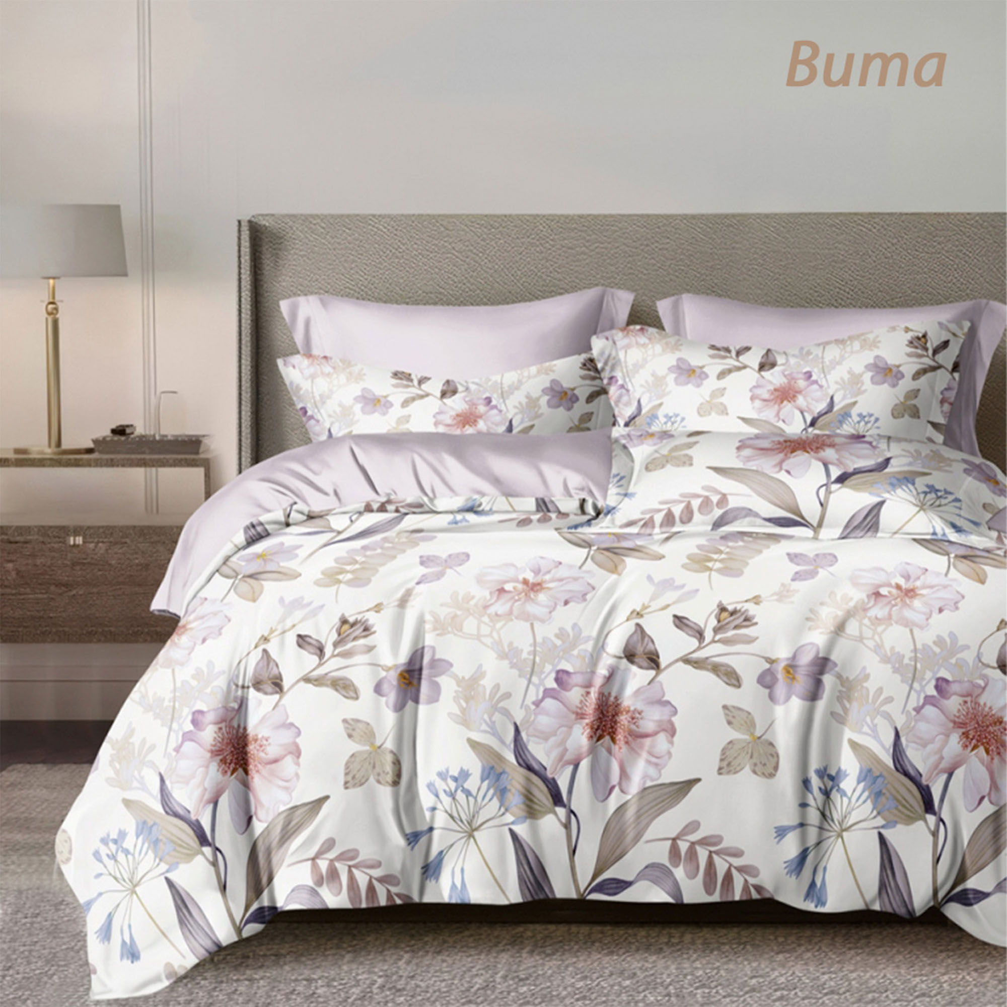 Комплект постельного белья 2,0 (70*70) ДомВелл Поплин Рустик 6878 Вита