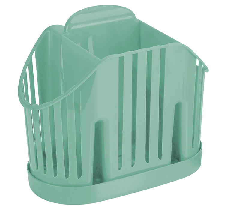 Сушилка для столовых приборов  3-х секционная Фисташковый Сушилка для столовых приборов  3-х секционная Фисташковый