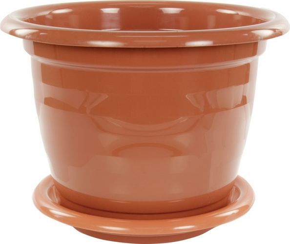 Горшок 5,0л цв. "Виола" коричневый