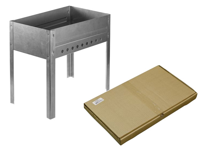 Мангал 500х300х500мм Бастион,толщина 0,5мм 