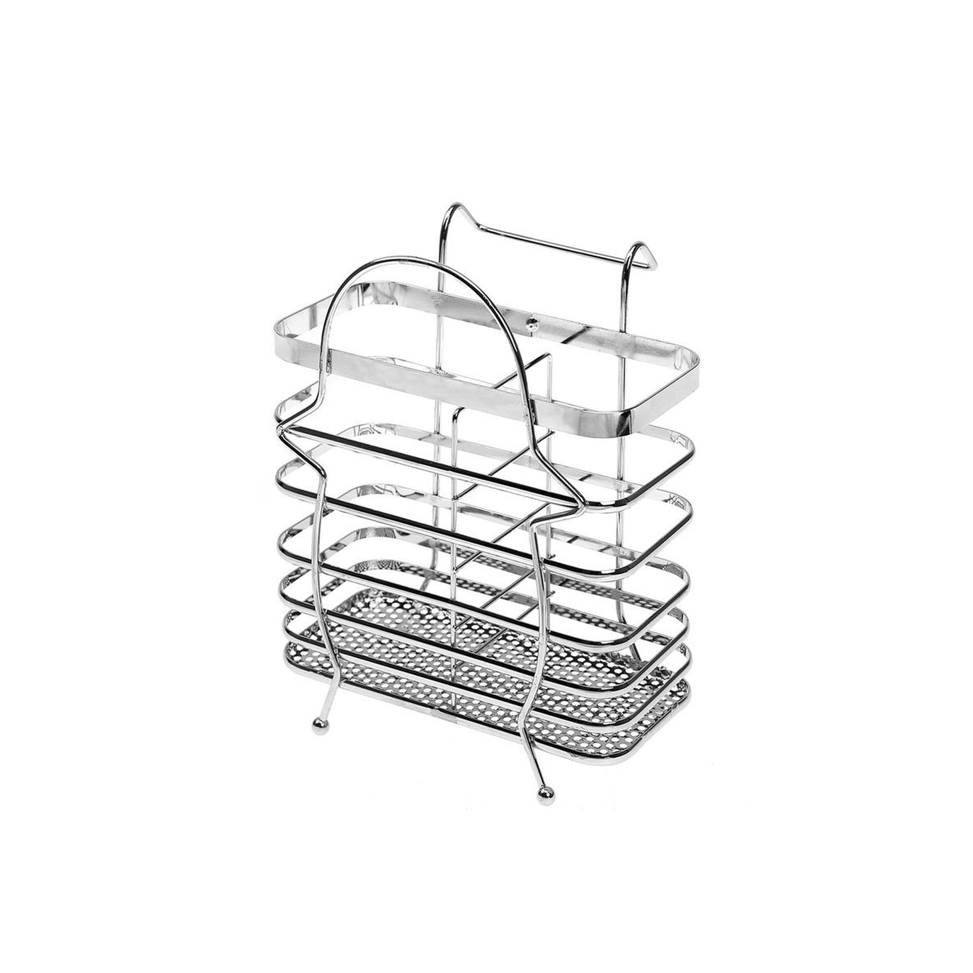 Подставка для столовых приборов, 18х8см, металл РД56528