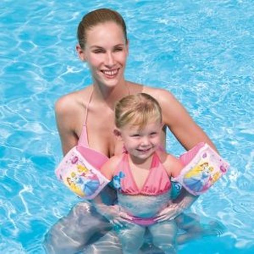 Нарукавники для плавания 23х15см Princess, от 3-6лет, BestWay Нарукавники для плавания 23х15см Princess, от 3-6лет, BestWay