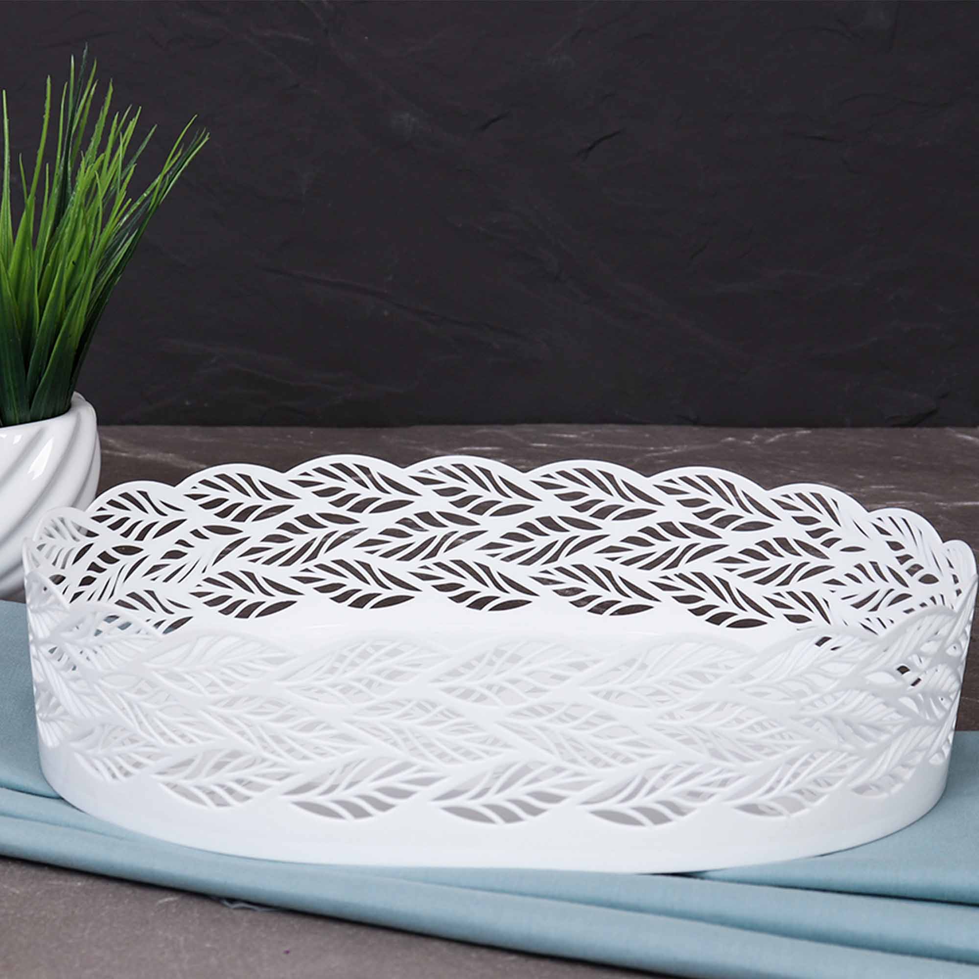 Сухарница "Эдем" белый