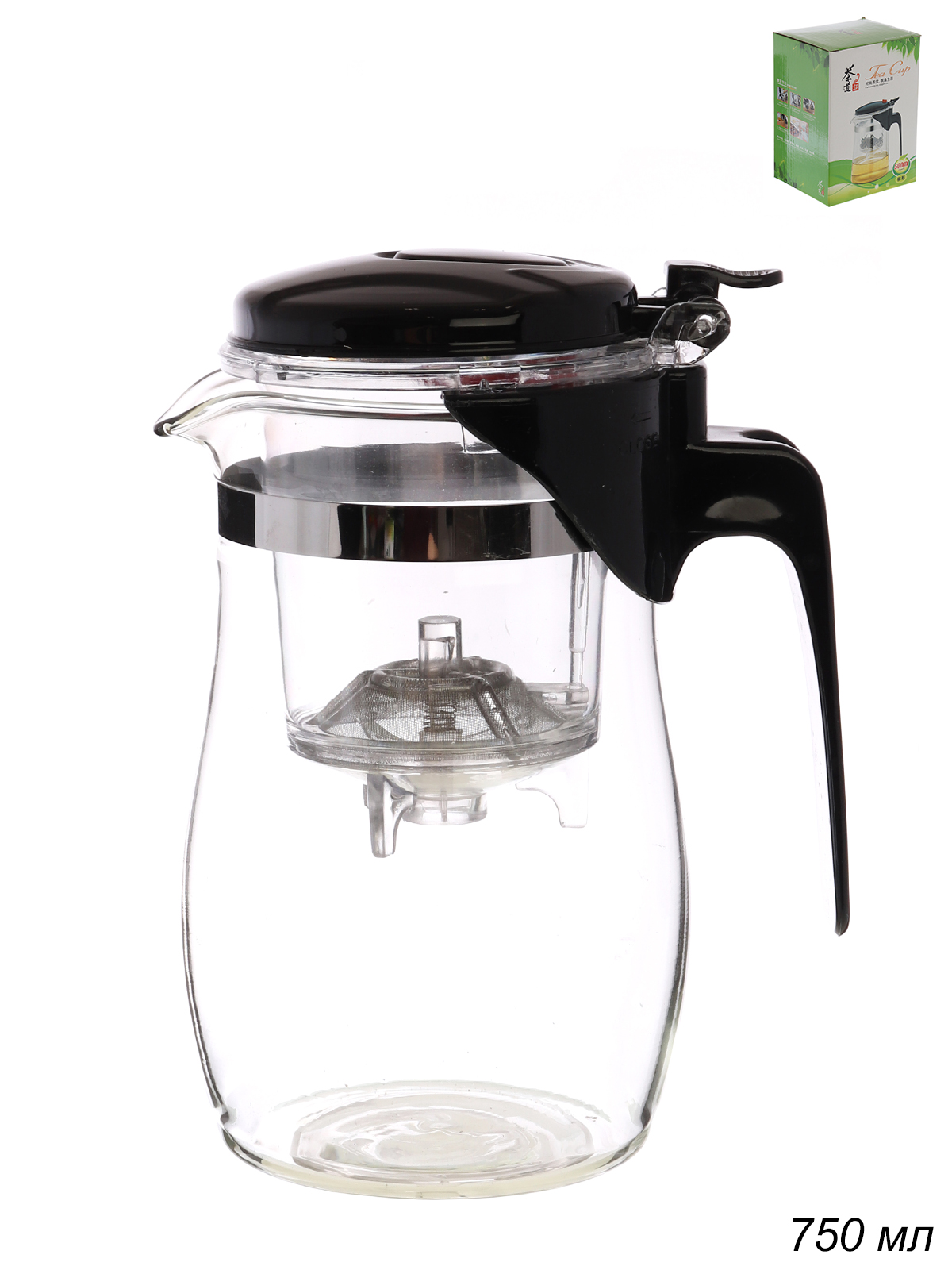 Чайник заварочный (френч) 750мл A8725 
