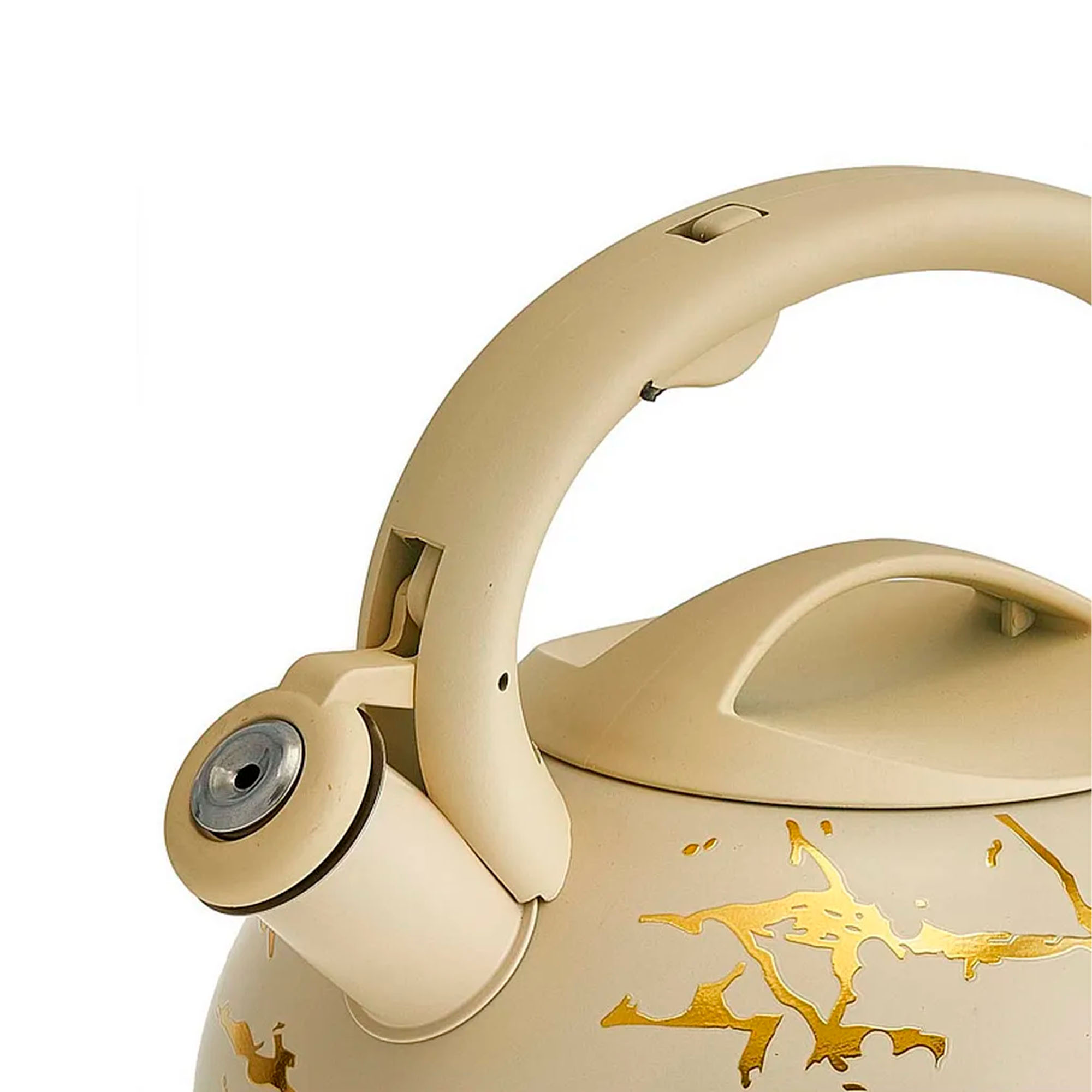 Чайник 3,0л нержавеющая сталь, со свистком,индукционное дно AK-541 ALPENKOK