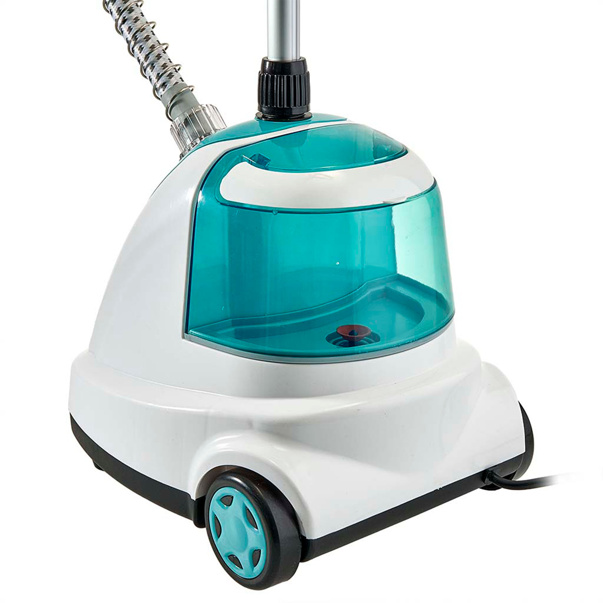 Отпариватель 2000Вт, электрический DELTA DL-2016S белый с серо-голубым: резервуар д/воды-1,4л,(3)