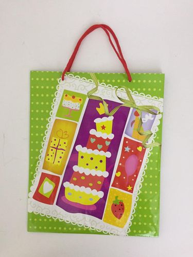 Пакет подарочный ламинированный 26х32х9 (12видов) РД91260