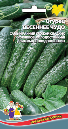 Семена Огурец Весеннее чудо F1   И (ранний) "Уральский Дачник" ц/п