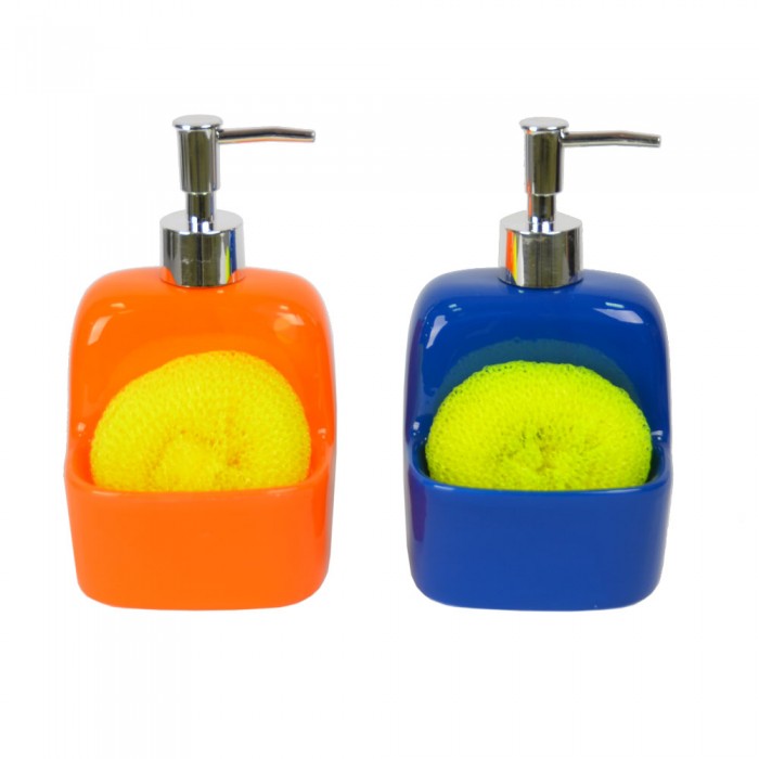 Дозатор для моющего средства+губка РД 22358