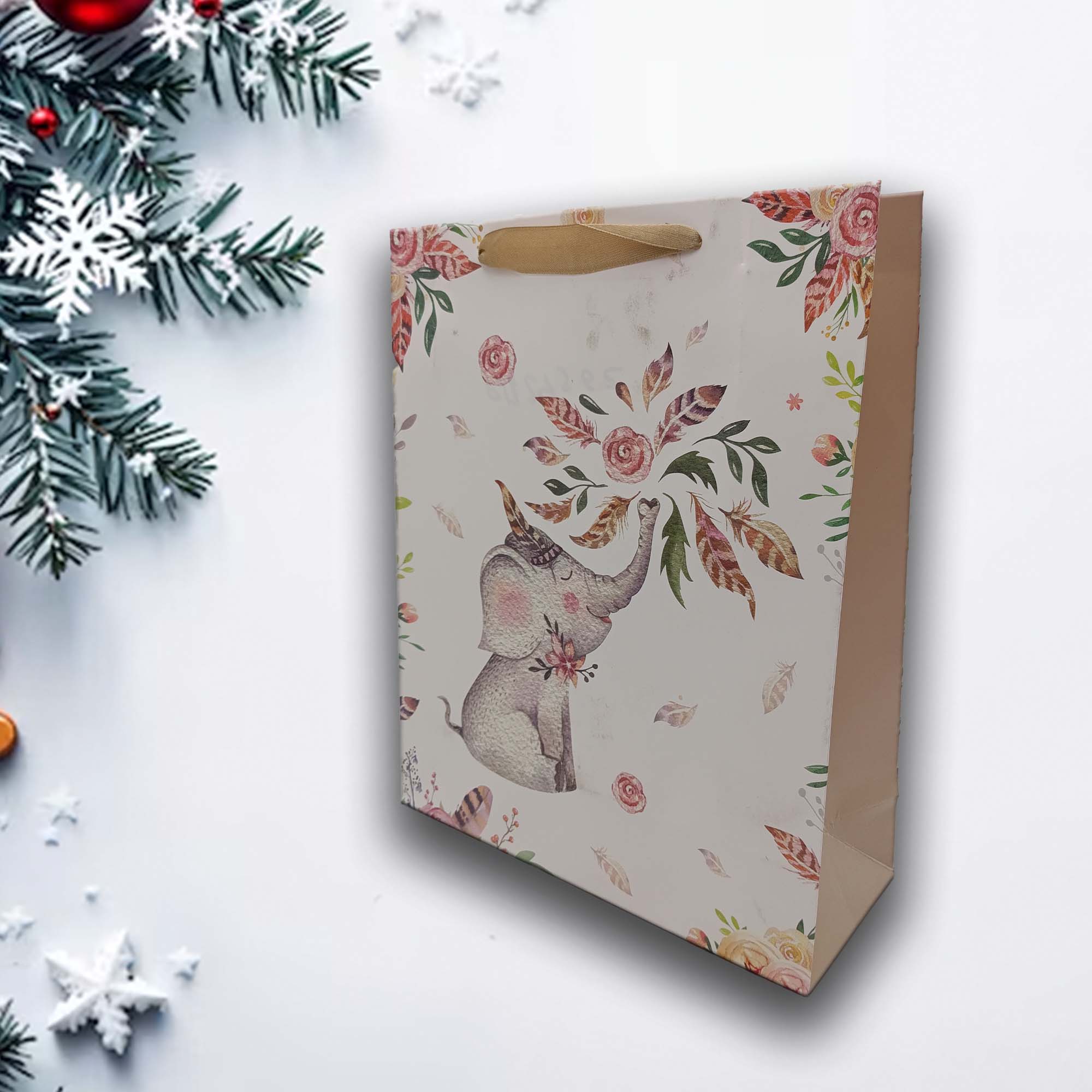 Пакет подарочный ламинированный 26х32х10см РД21362