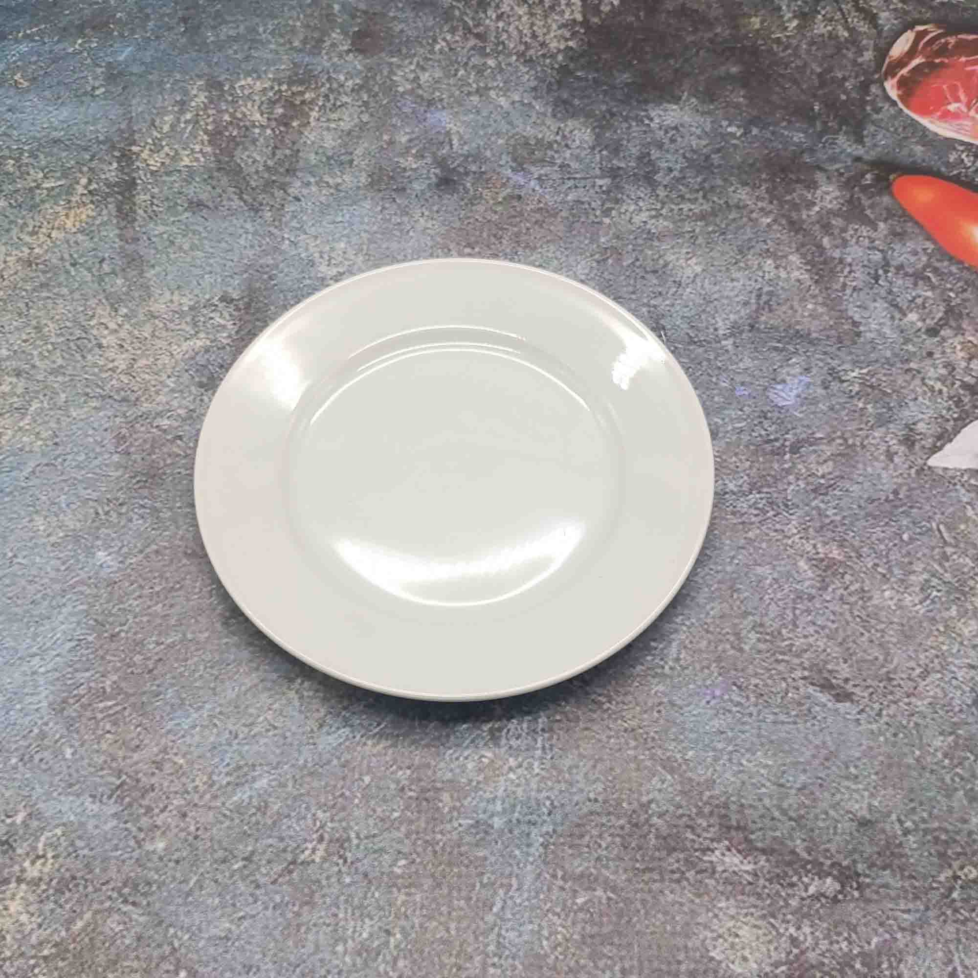 Тарелка 190мм круглая, белая РД85424