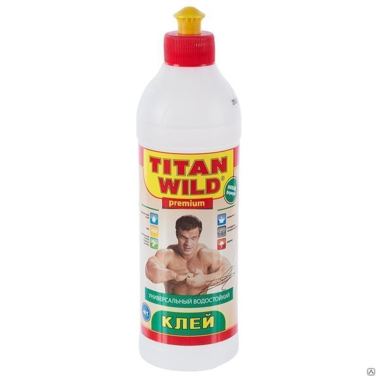 Клей полимерный 0,25л Титан Wild  