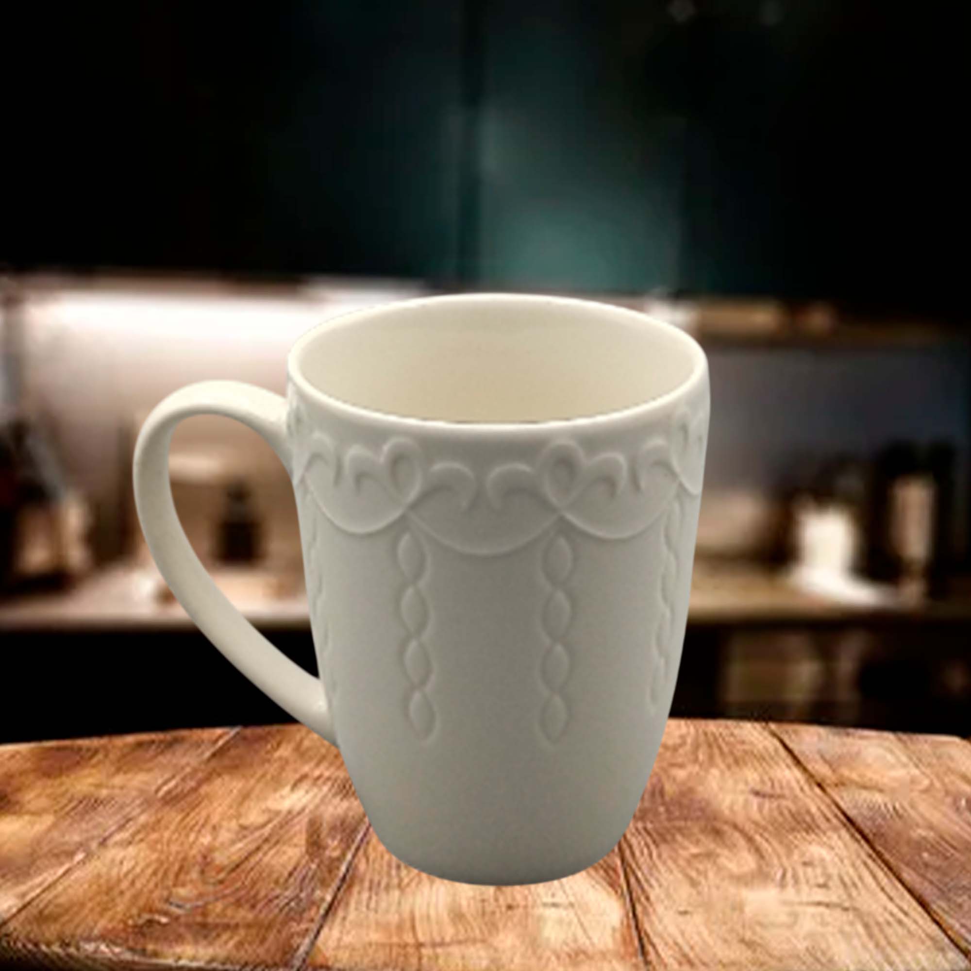 Кружка 400мл белая Феникс