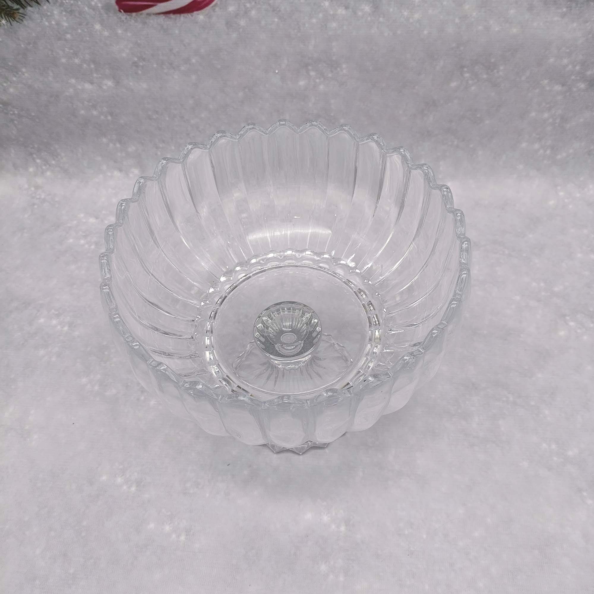 Конфетница 22х20,5см Лилия хрусталь РД19932