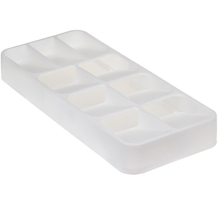 Лоток-вкладыш для столовых приборов 39х17х48см  белый