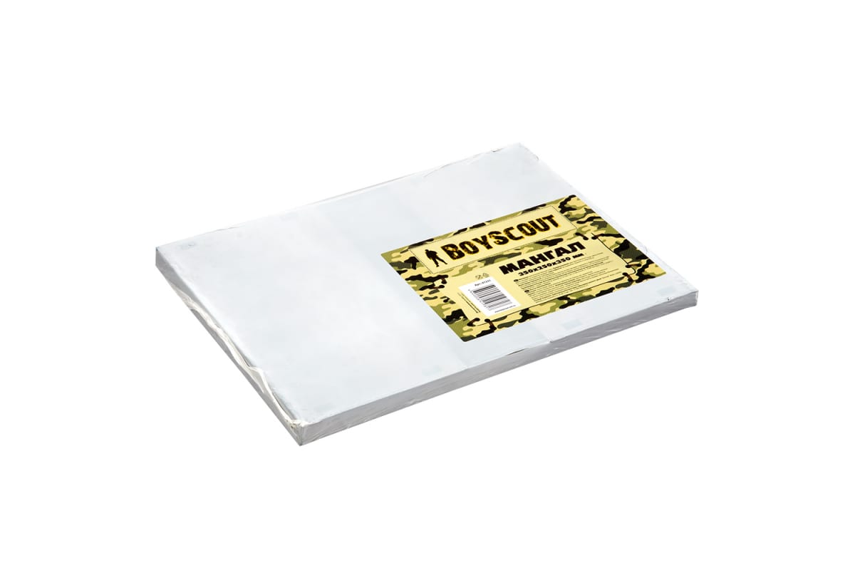 Мангал 350х250х350мм, сборный, без шампуров, в термопленке  BOYSCOUT  