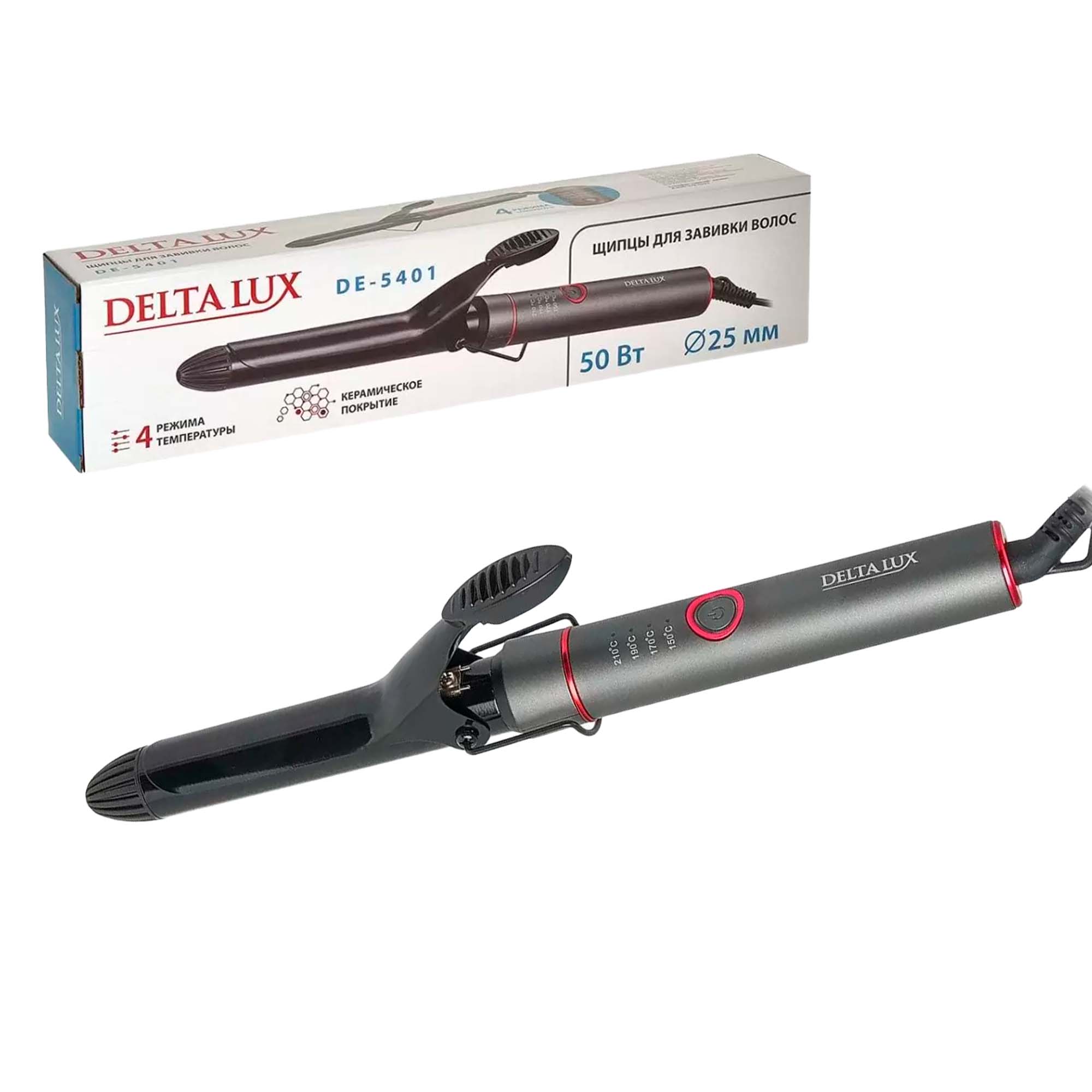 Щипцы для волос DELTA LUX DE-5401 