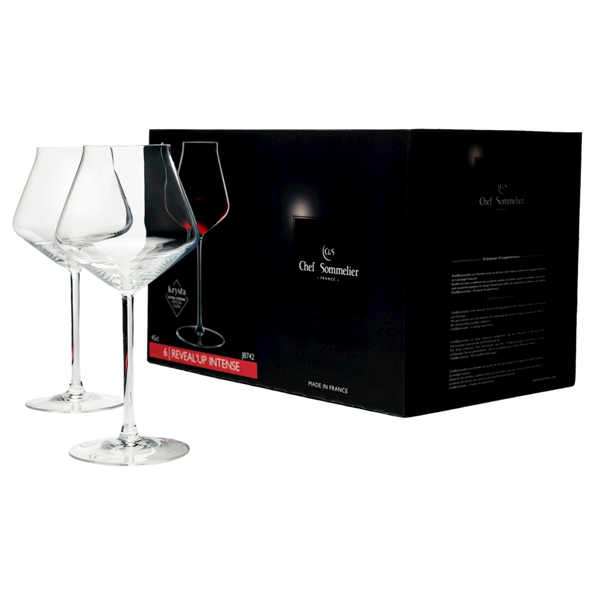 Бокал для вина 450мл Ривилал J8742-1