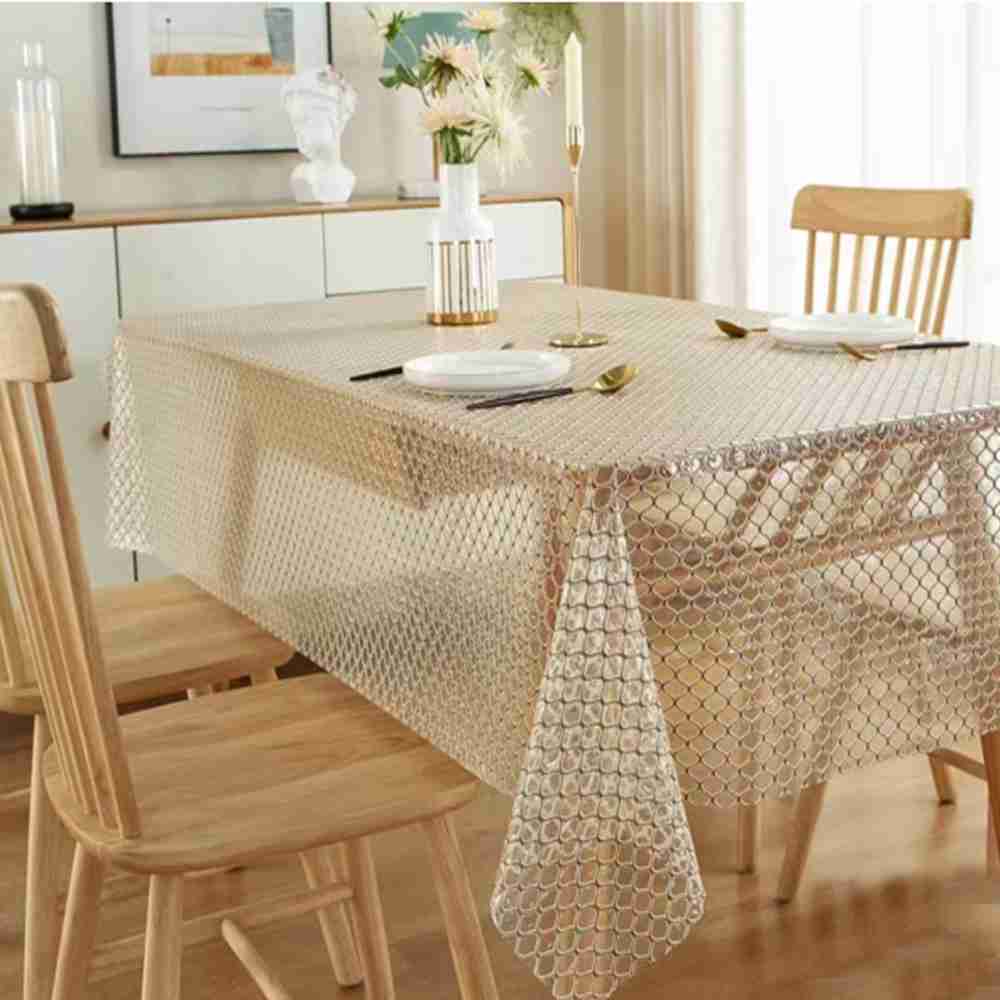 Клеенка без основы фигурная сетка 1,37м х 20м (цена за 1м) РД09461