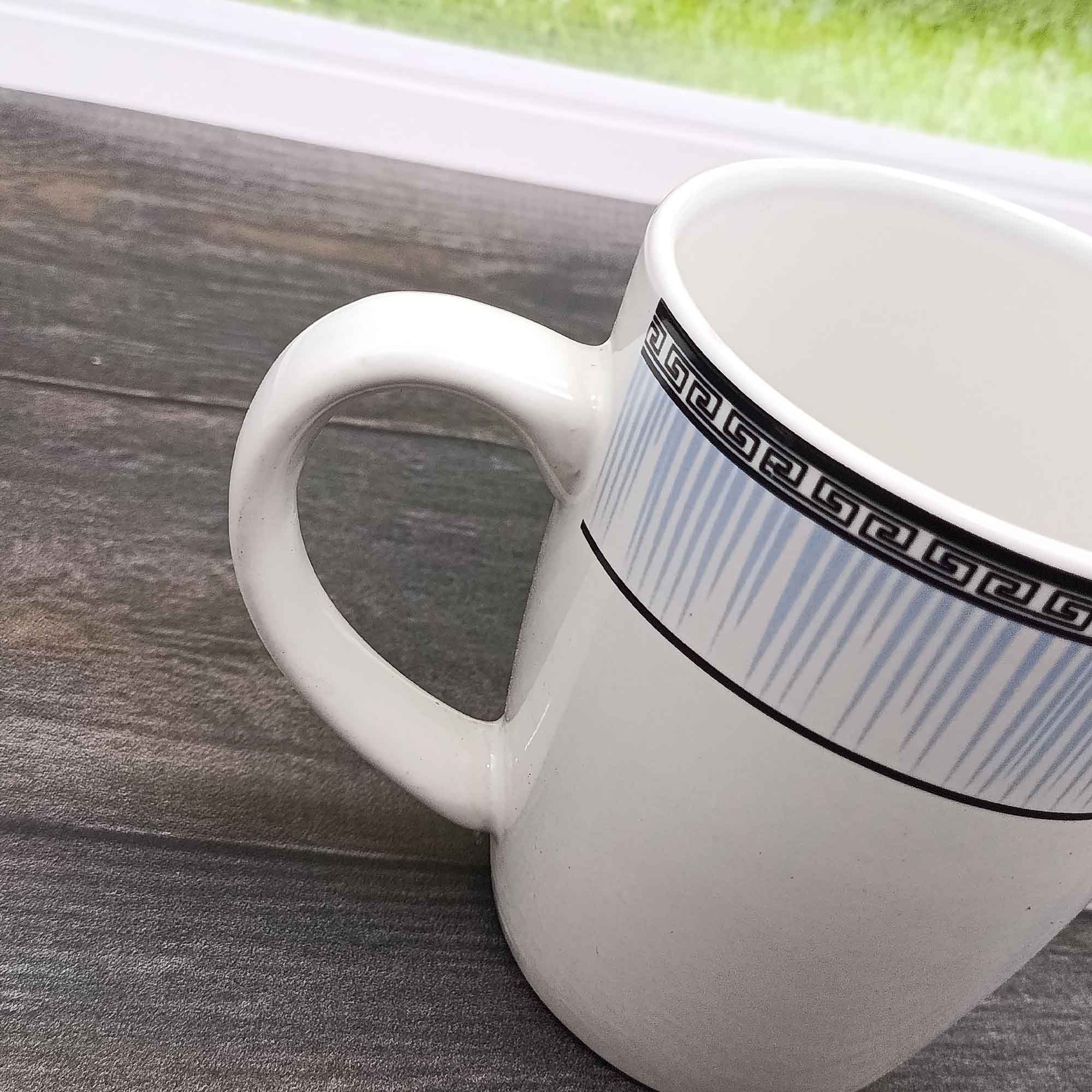 Кружка 380мл с узором РД84762 водопад