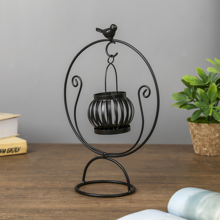 Подсвечник высота 25см, диаметр 17 см РД82232