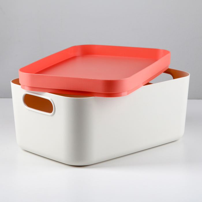 Контейнер для хранения 6,2л ИНФИНИТИ с крышкой коралловый