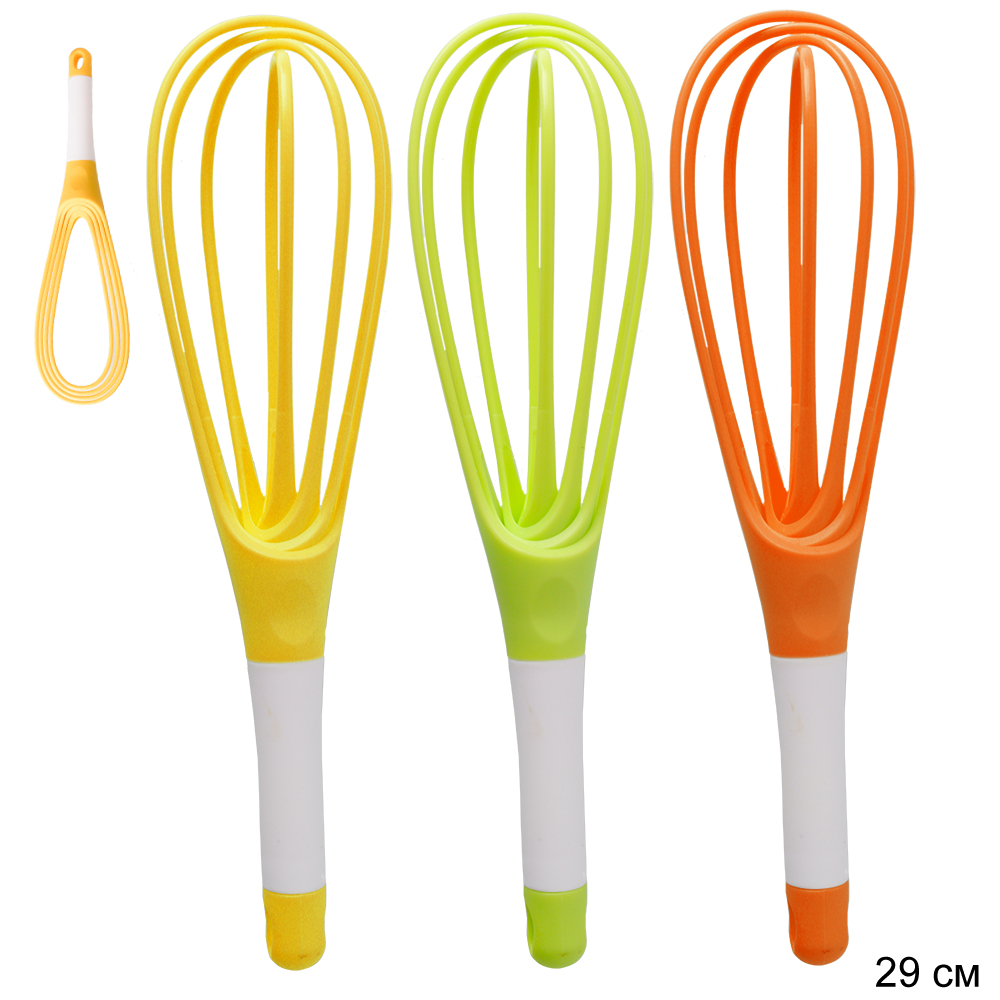 Венчик 29х7,8см складной, пластик