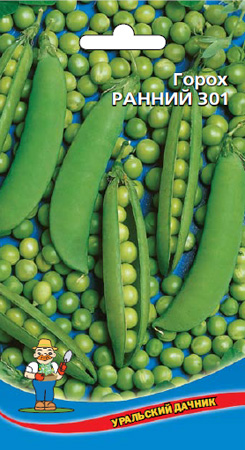 Семена Горох Ранний 301   Р"Уральский Дачник" б/п
