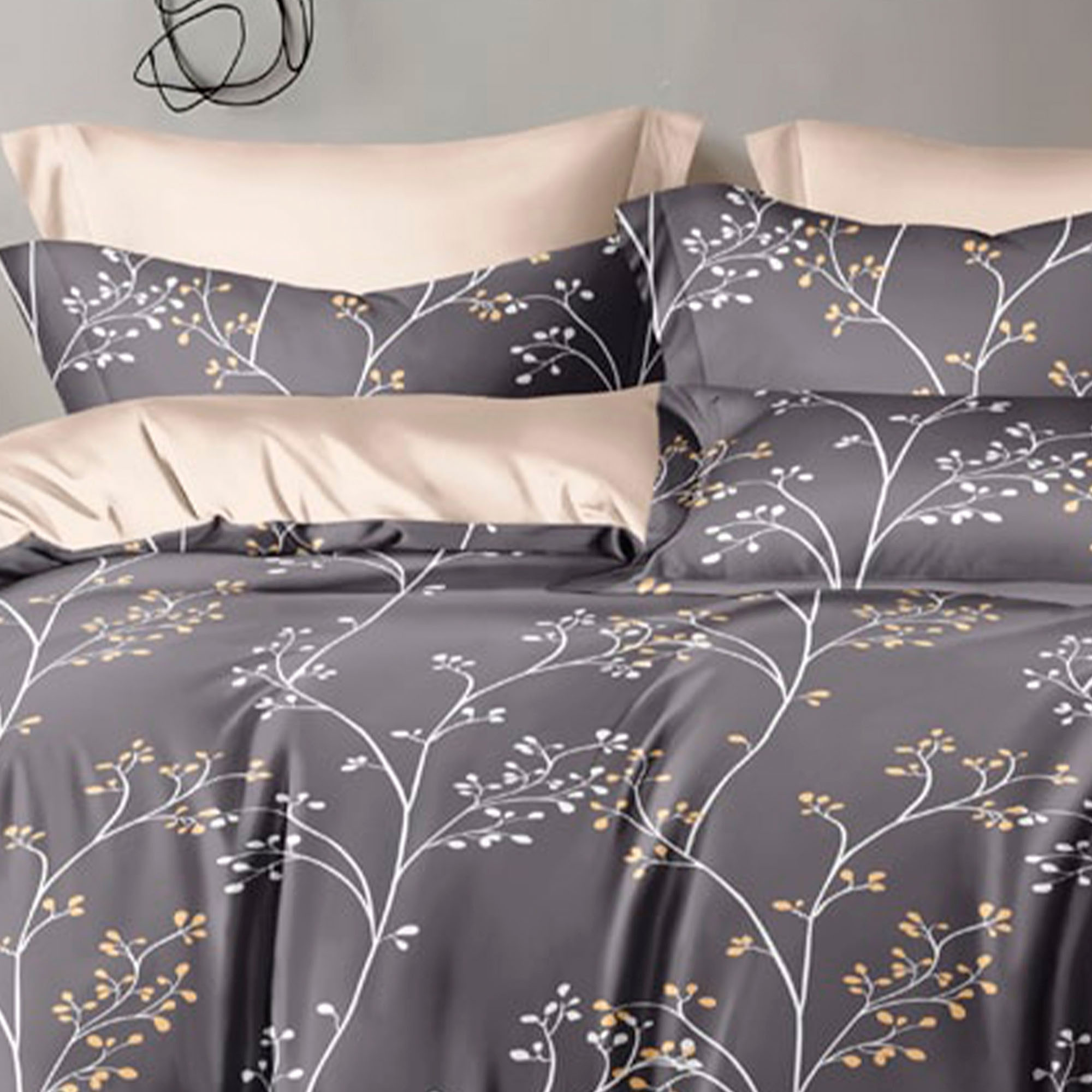 Комплект постельного белья 1,5 (50*70) ДомВелл Поплин Восточные сказки 6923 Латифа