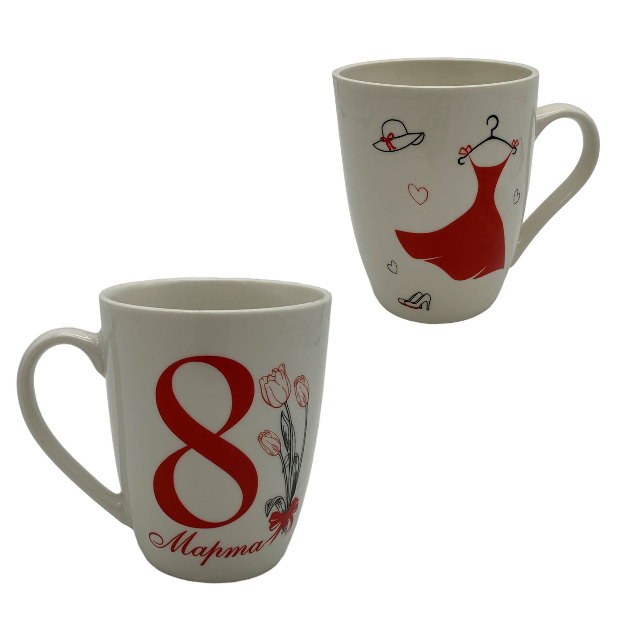 Кружка 400мл 8 Марта G10-221 