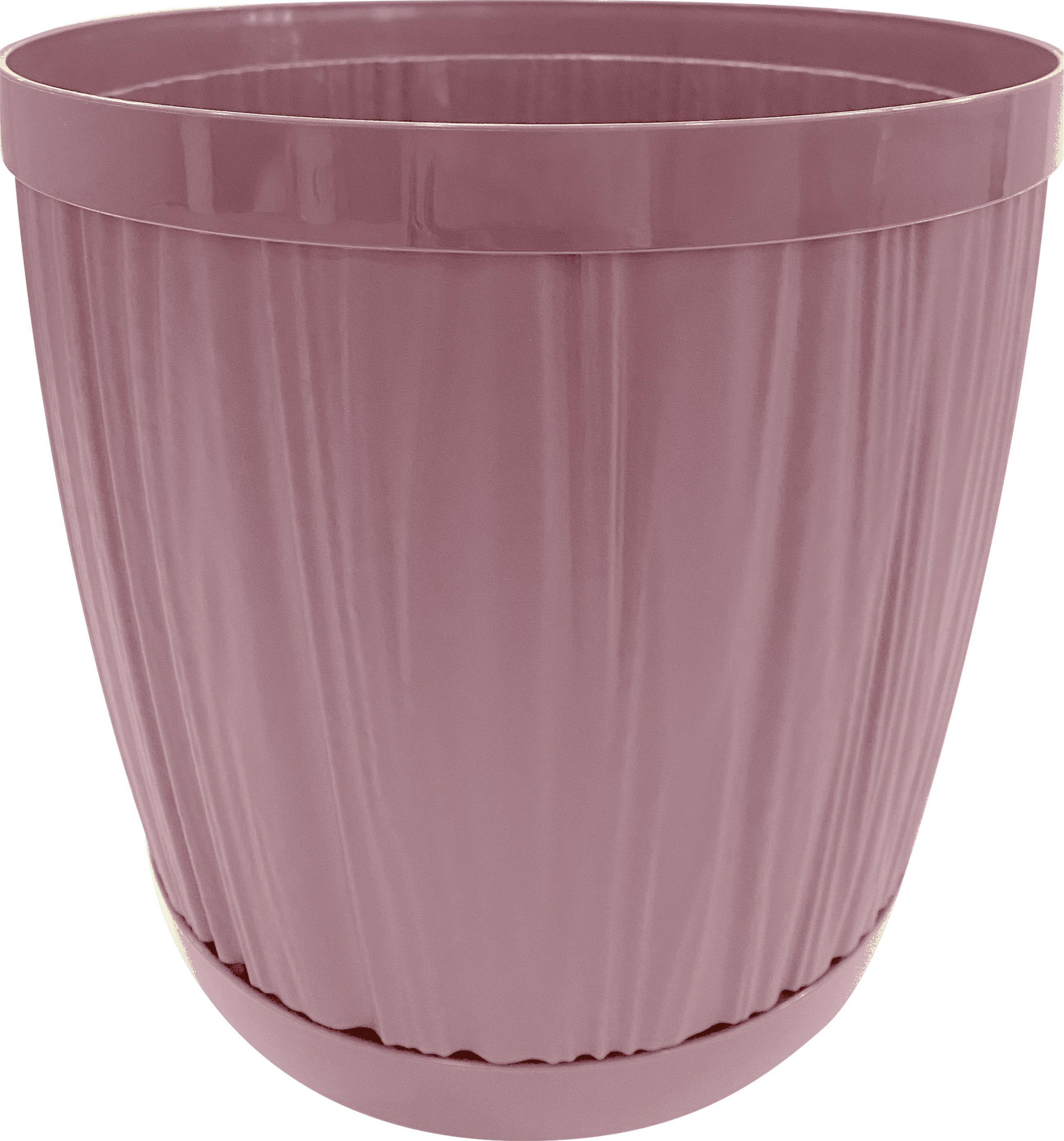 Горшок для цветов InGreen BARCELONA 9,6л, D270мм Морозная слива
